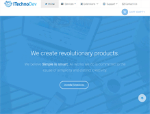 Tablet Screenshot of itechnodev.com